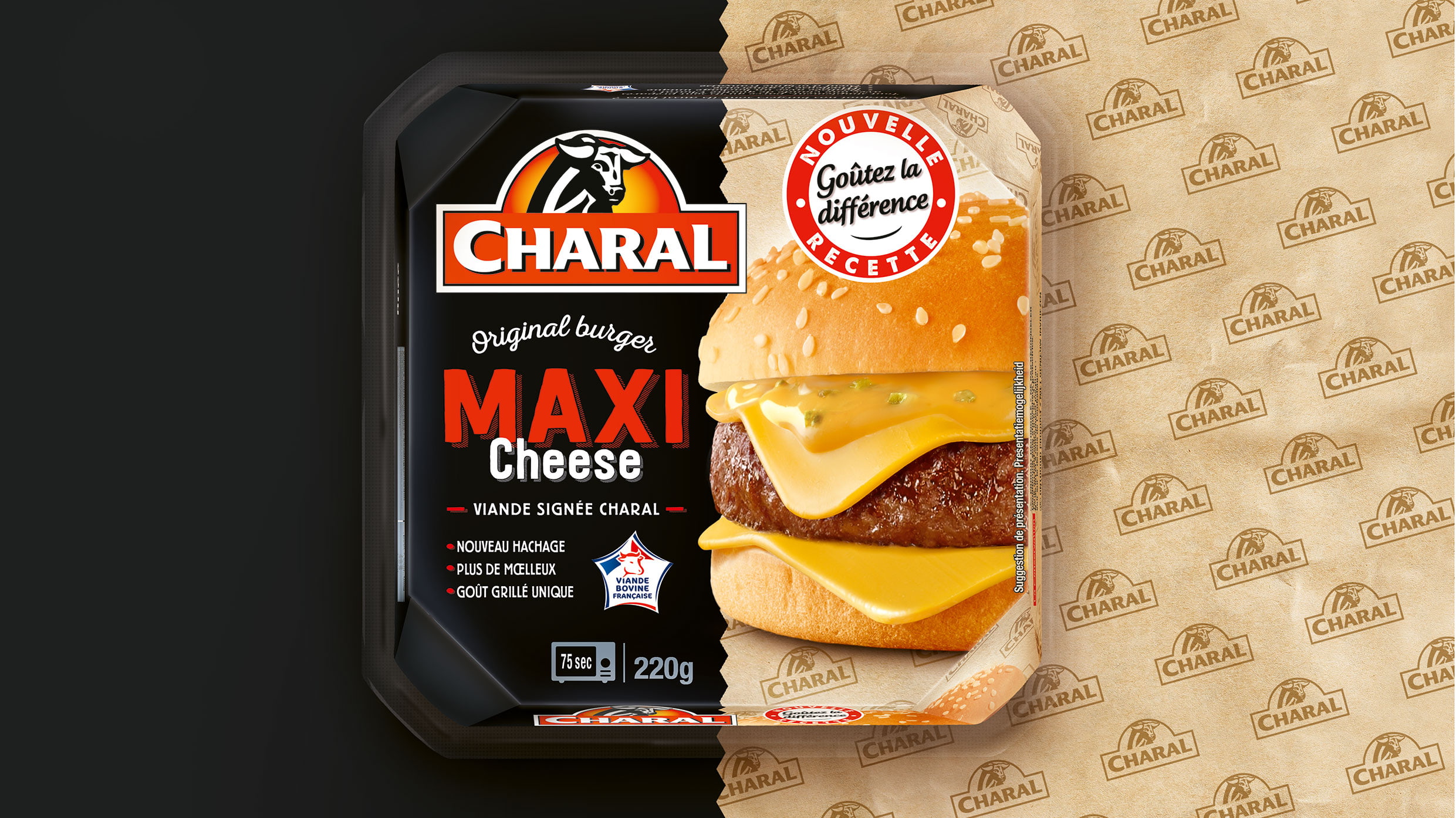 Charal burger